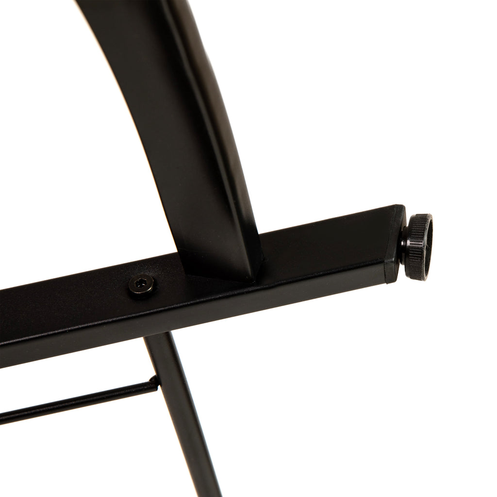 L-Shaped Computer White Desk, Gaming Desk, Home Office Desk, Black Frame