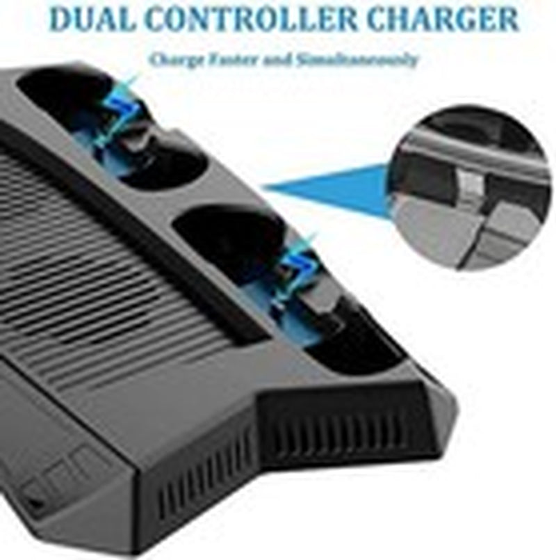 Vertical Stand with Cooling Fan for Play Station 5 and Ps 5 Digital Ed