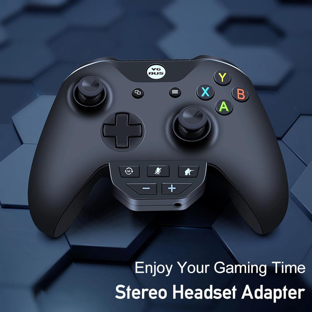Headphone Adapter, Controller Audio Adapter, 3.5 Mm Audio Port, for Xbox One Wireless Gamepad(Black)