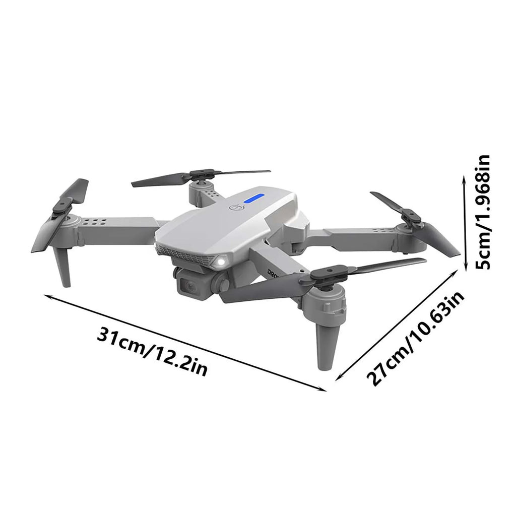 Folding Drone with 1080P Hd Camera Aerial Rc Quadcopter Altitude Hold Headless Mode Start Speed Adjustment Remote Control UAV Toys Gifts for Boys Girls