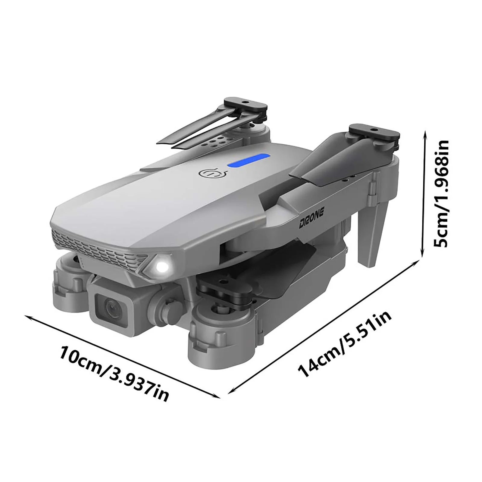 Folding Drone with 1080P Hd Camera Aerial Rc Quadcopter Altitude Hold Headless Mode Start Speed Adjustment Remote Control UAV Toys Gifts for Boys Girls